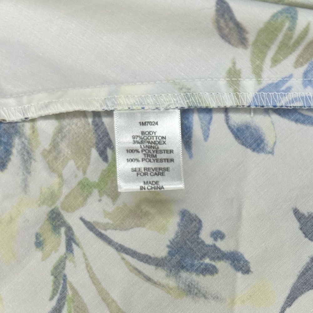 Women’s NWT Allen Schwartz White Multicolor Floral Strap MIDI Dress Size Small - Picture 7 of 8